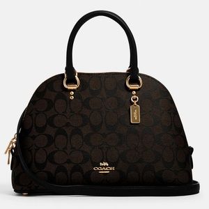 COACH - Sierra Satchel in Signature Canvas with Wallet